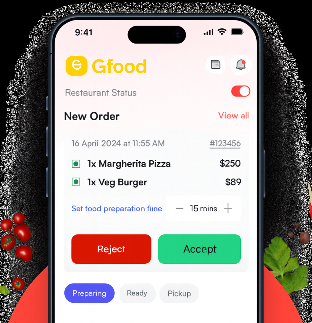 Restaurant App UI